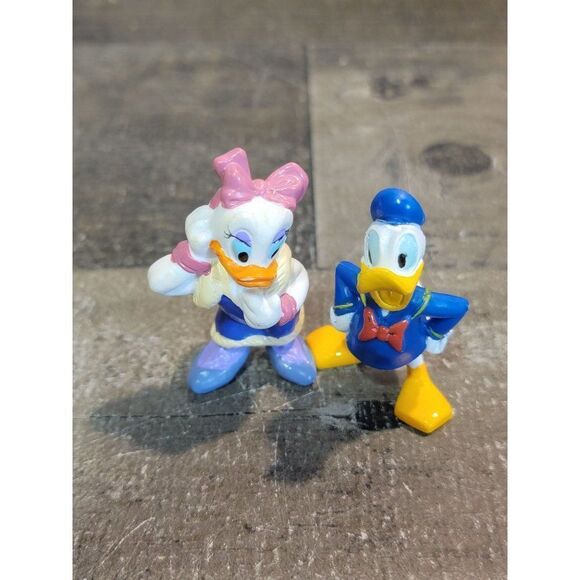 1987 Disney Daffy Donald Duck set toy figure - Picture 1 of 7